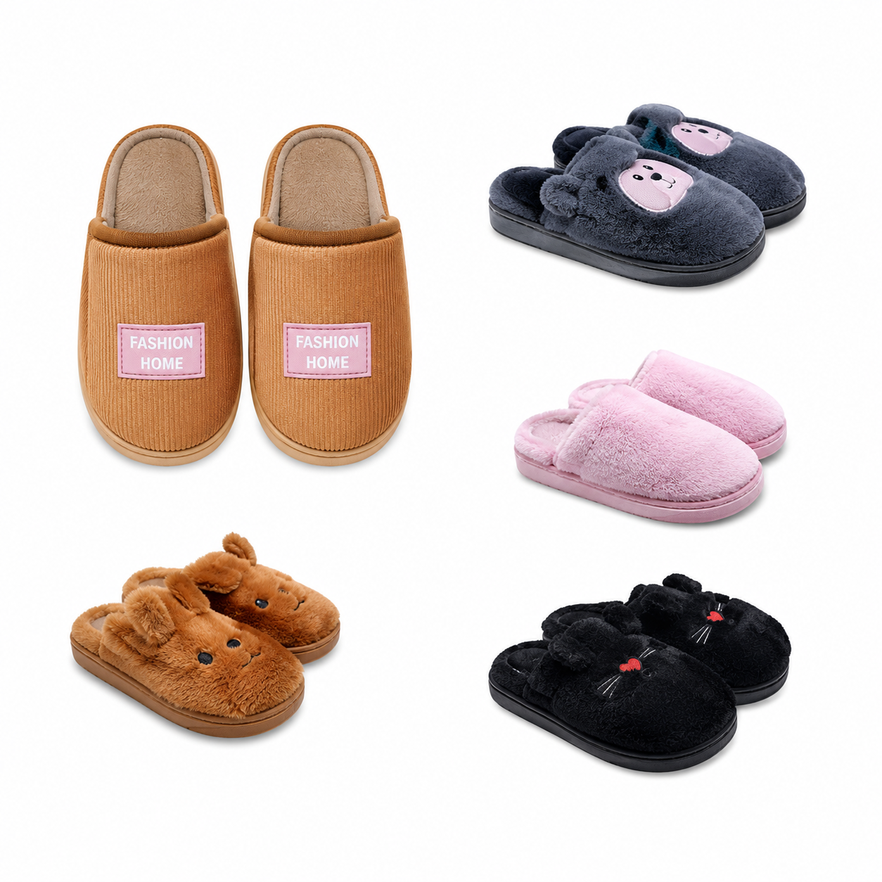 Pantuflas hogar — Variedad